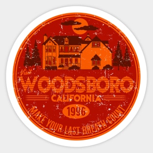 Visit Woodsboro Sticker